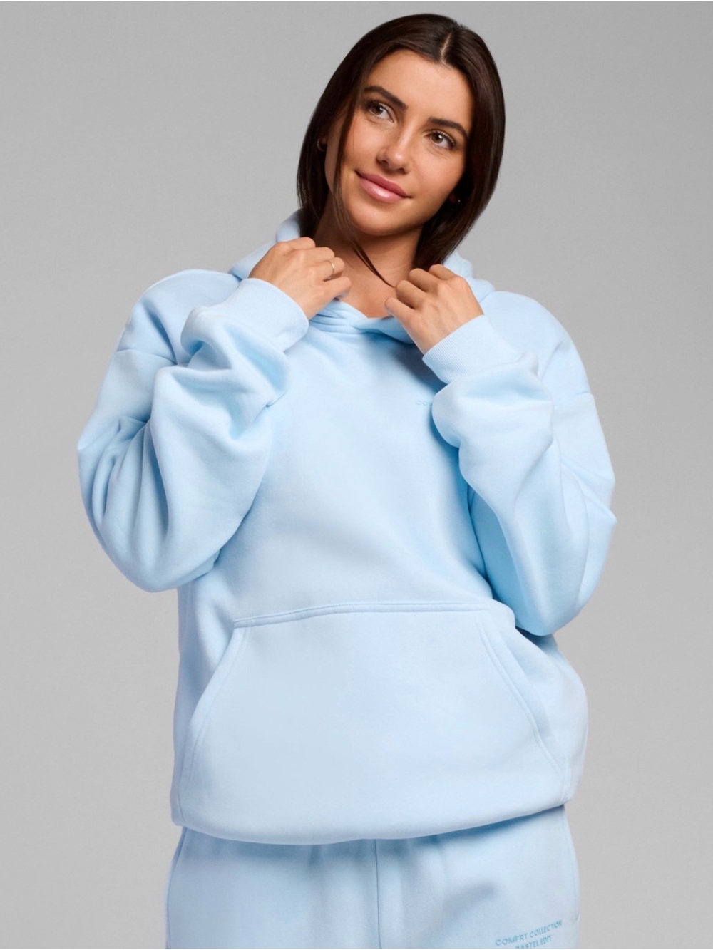 Comfrt Baby Blue Hoodie